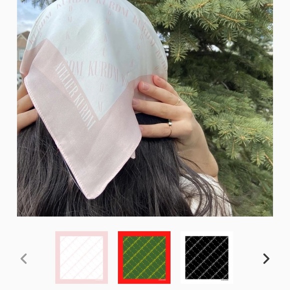 🌟Host Pick🌟Atelier Kurdm Mulberry Silk Scarf - Picture 2 of 9